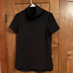 Dudley Stephens Black Short Sleeve Top